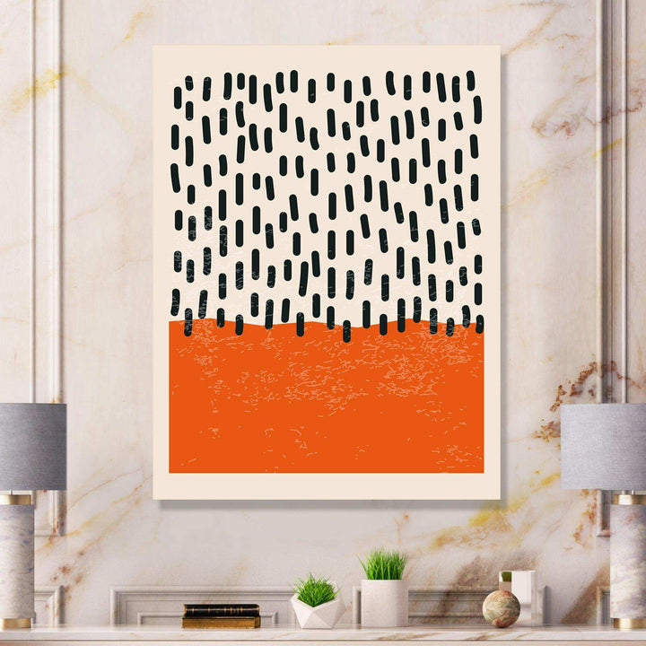 Minimal Geometric Compostions Of Elementary Forms XVII - Modern Living Room Wall Decor
