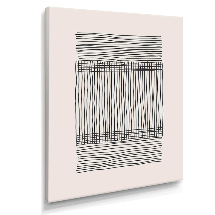 Minimal Geometric Compostions Of Elementary Forms XXII - Modern Canvas Wall Art