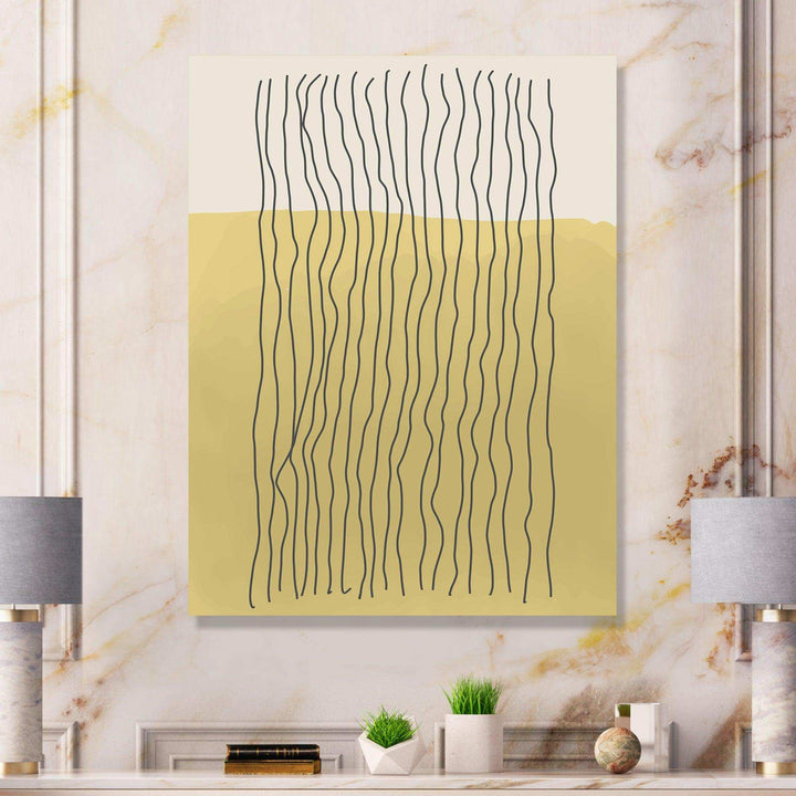 Minimal Geometric Compostions Of Elementary Forms XXXII - Modern Living Room Wall Decor
