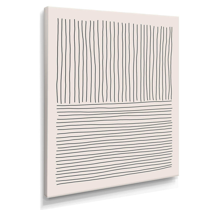 Minimal Geometric Lines III - Modern Bedroom Wall Art