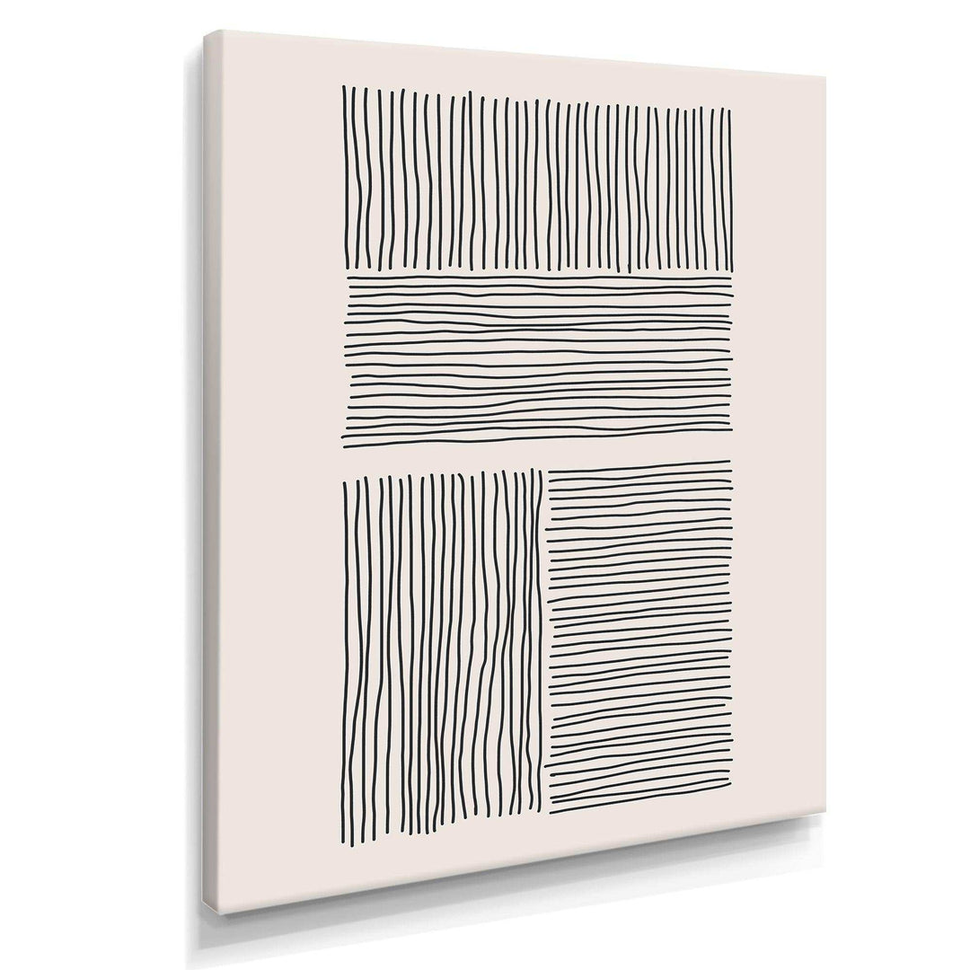 Minimal Geometric Lines And Squares IV - Modern Wall Art Prints