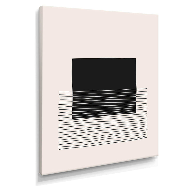 Minimal Geometric Lines And Squares VIII - Modern Canvas Wall Art
