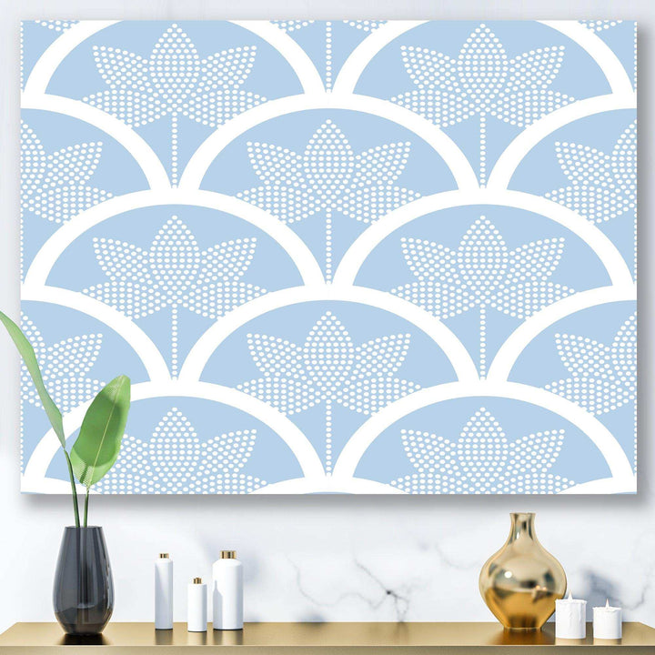 Japanese style Half-circle pattern - Living Room Wall Decor