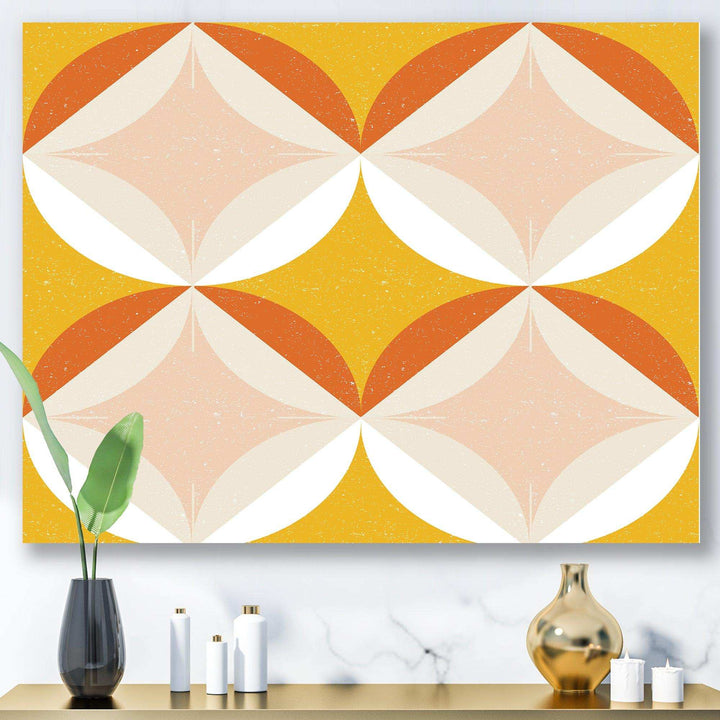 Retro Abstract Design XII - Canvas Wall Art