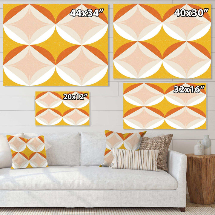 Retro Abstract Design XII - Canvas Wall Art