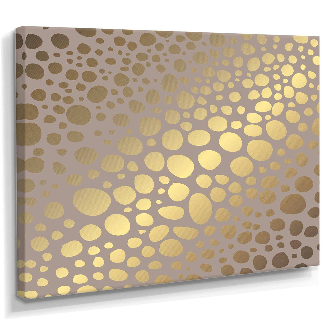 Golden Marble Design III - Canvas Wall Art