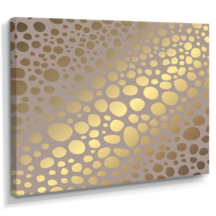 Golden Marble Design III - Canvas Wall Art