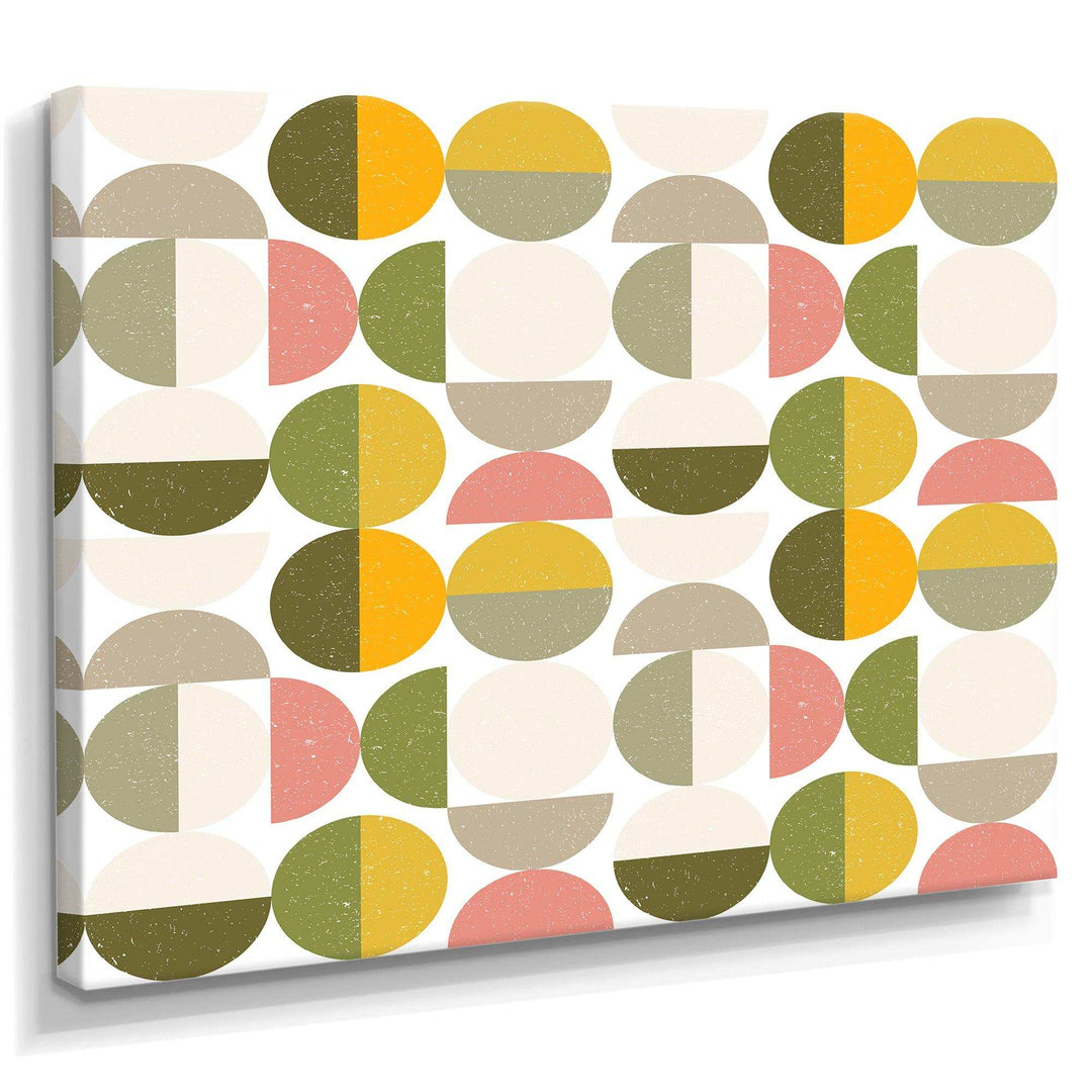 Vintage Circular Design I - Canvas Wall Art