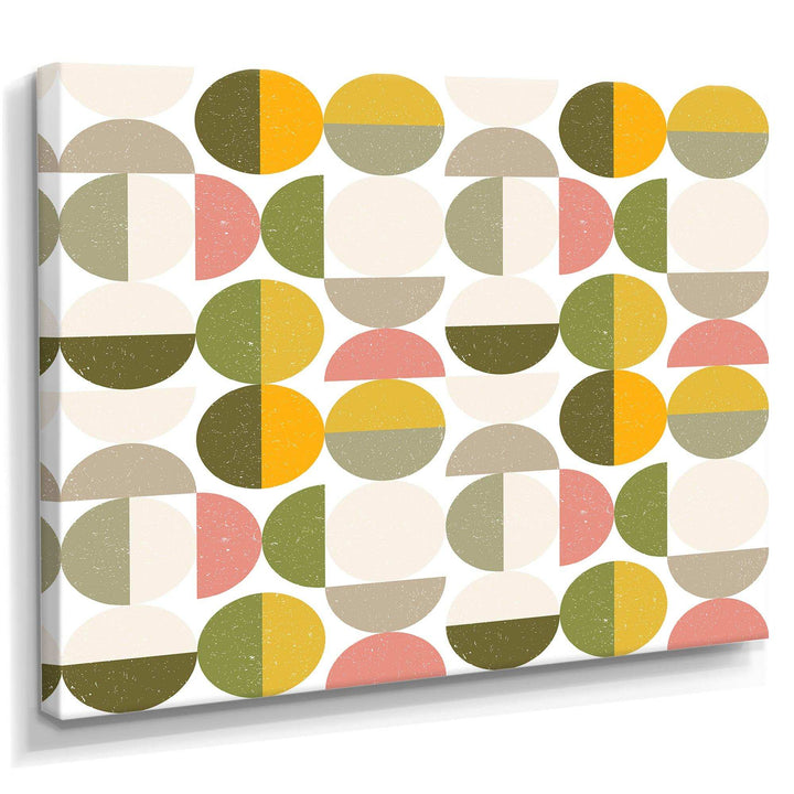 Vintage Circular Design I - Canvas Wall Art