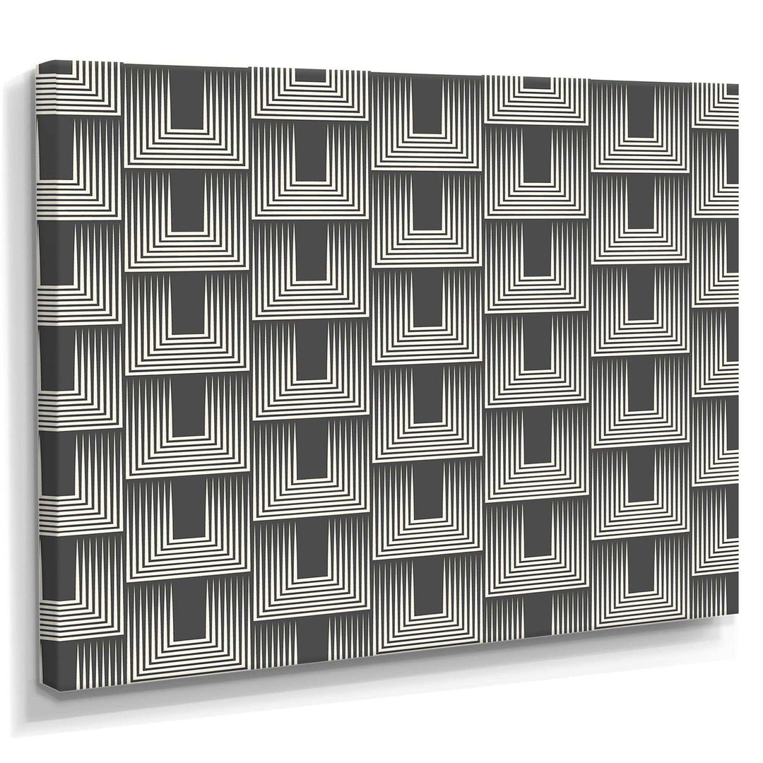 Mimimal Black and White Design I - Living Room Wall Decor