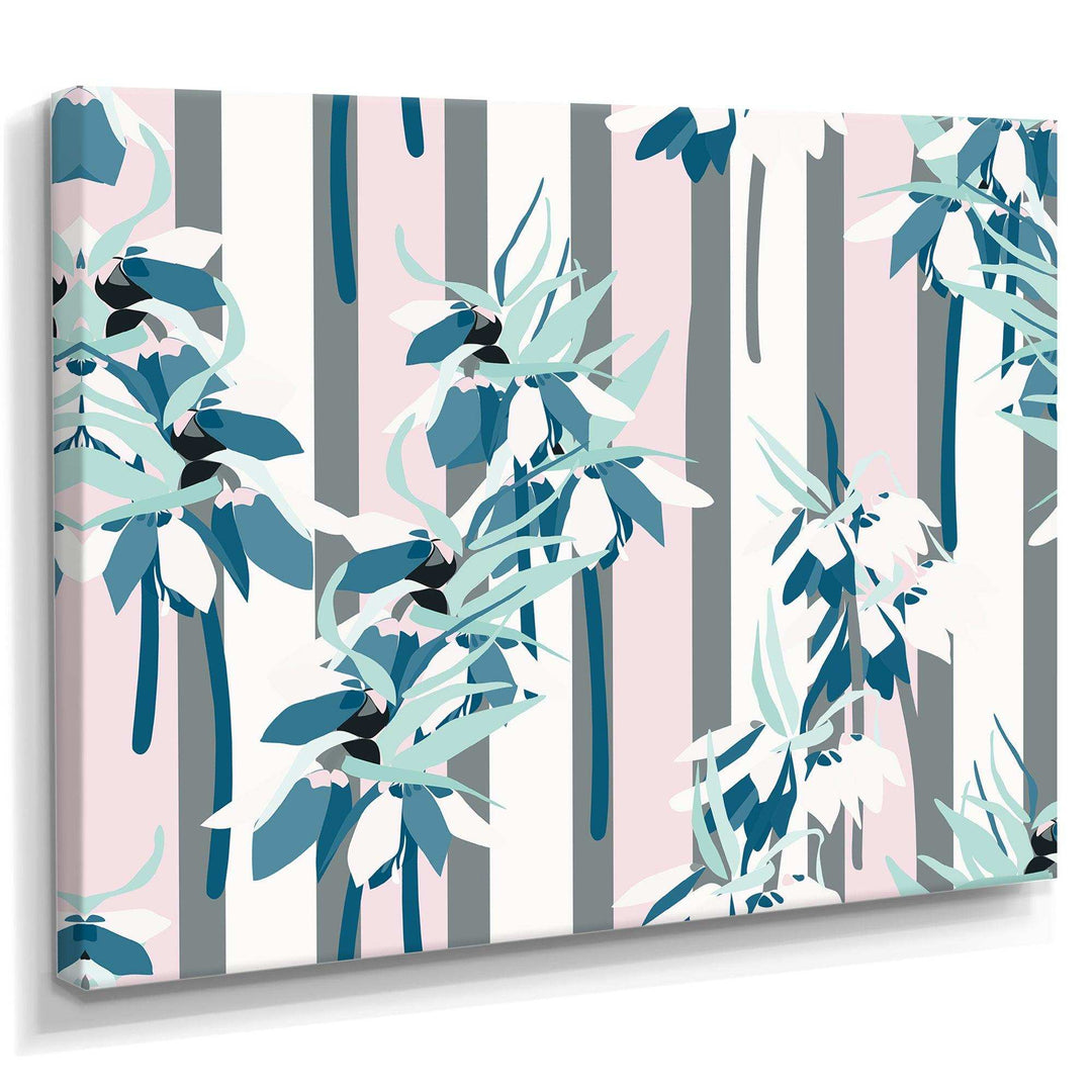 Retro Handdrawn Lilies - Wall Art Prints