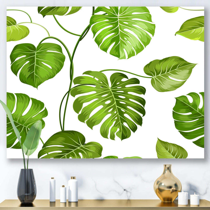 Tropical Palm Leaves II