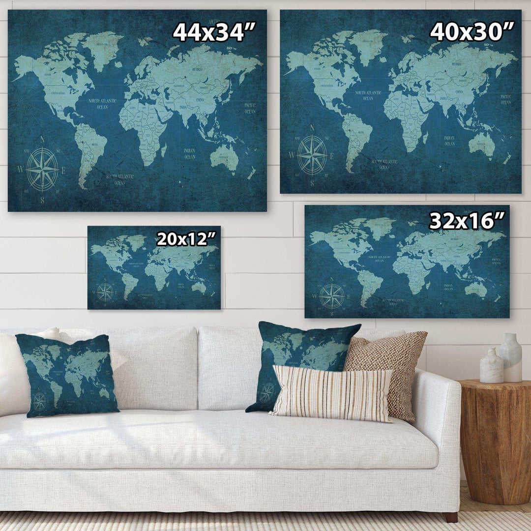Slate World Map II