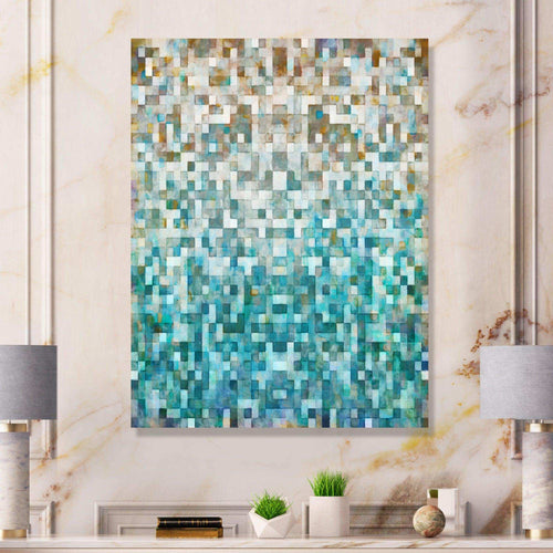 Blocked Abstract II - Canvas Wall Art