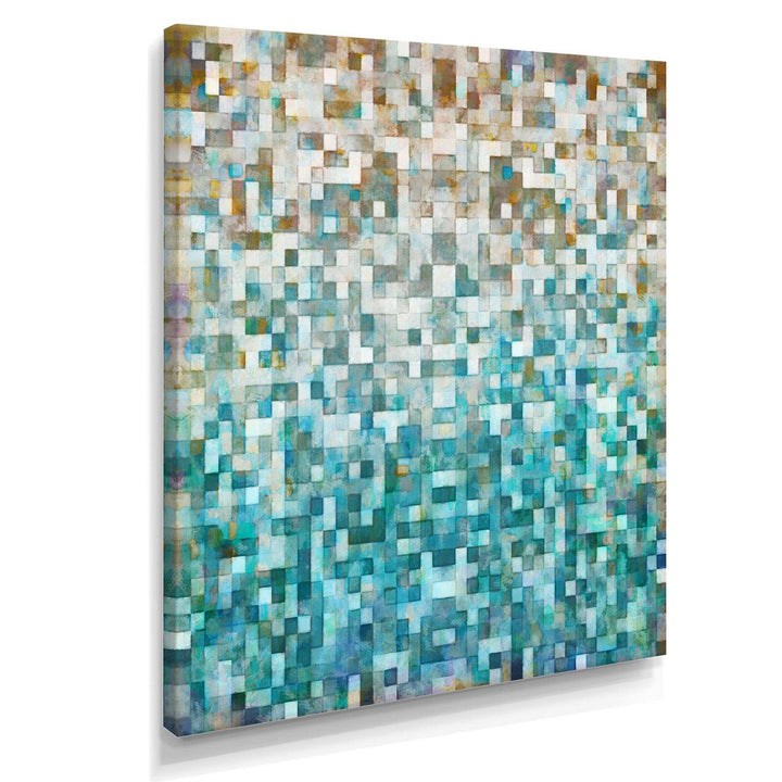 Blocked Abstract II - Canvas Wall Art