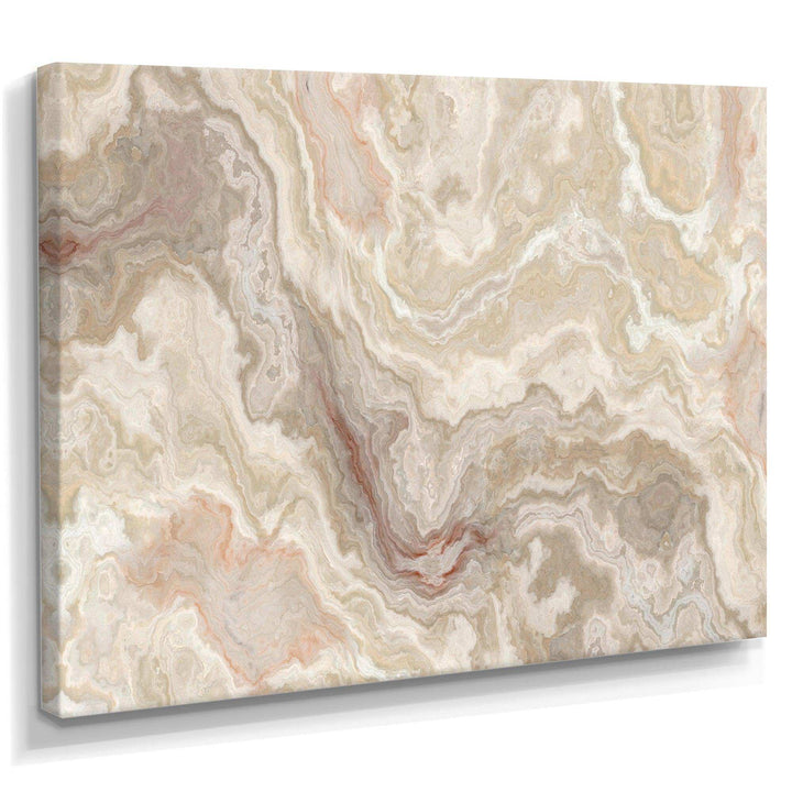 White Onyx Natural White Marble - Wall Art Prints