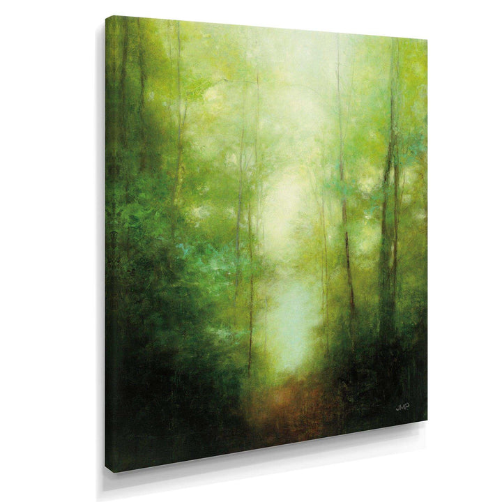 Into the Clearing Forest - Farmhouse Canvas Wall Art