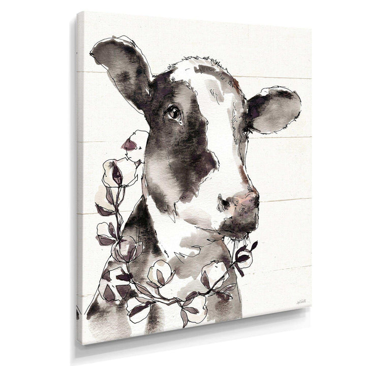 Cow Portrait Country Life