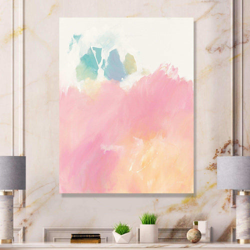Pink Dream - Modern Living Room Wall Decor
