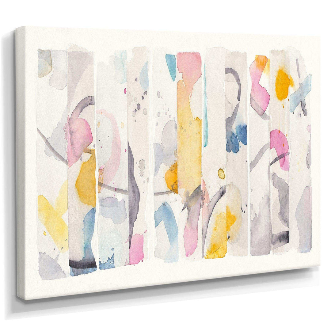 Multi-Color Geometric Bars II - Modern Wall Art Prints