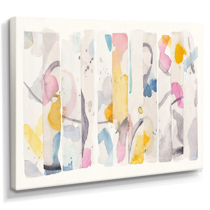 Multi-Color Geometric Bars II - Modern Wall Art Prints