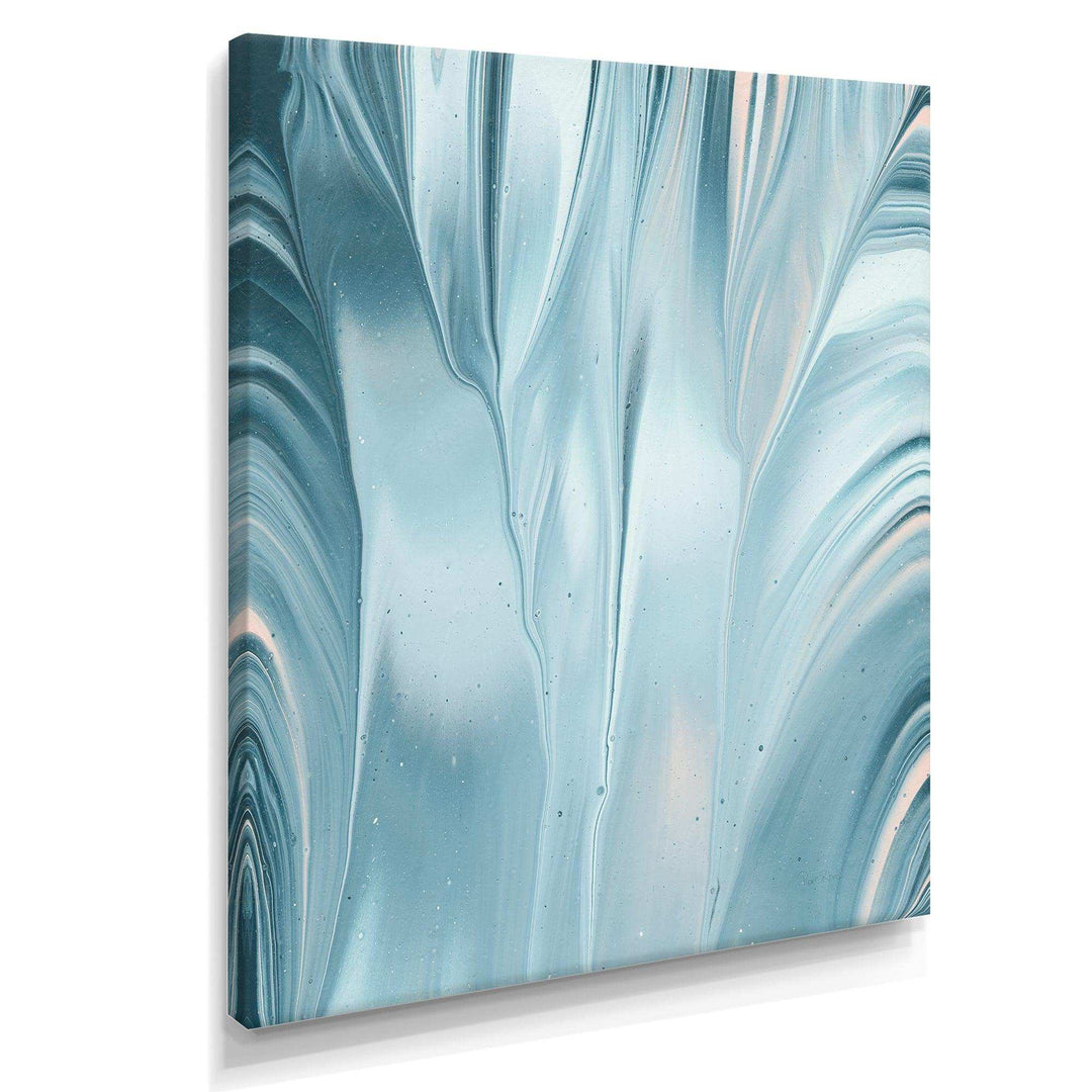 Blue Modern Water III - Modern Canvas Wall Art