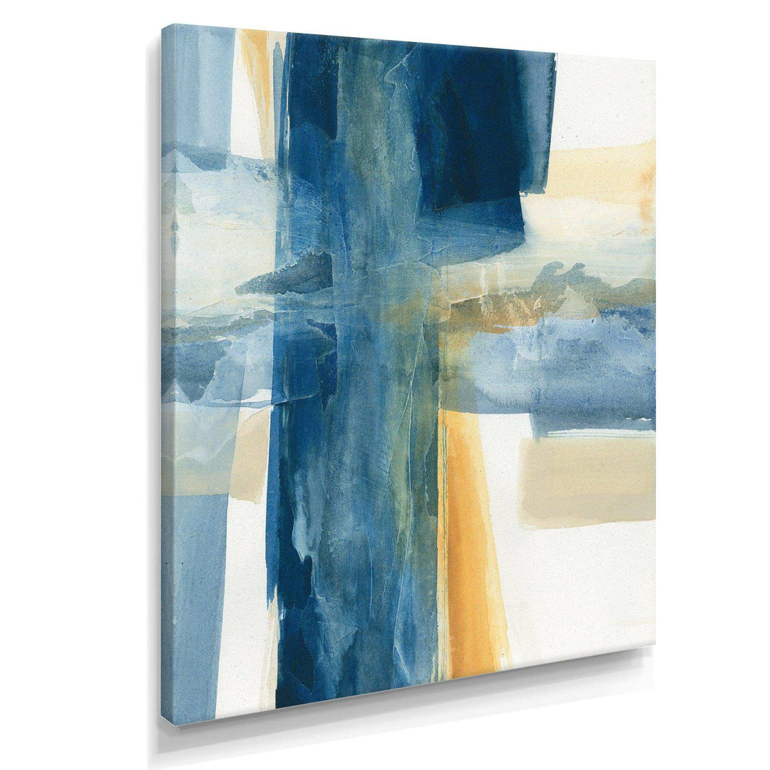 Indigo Panel VI - Modern Wall Art Prints