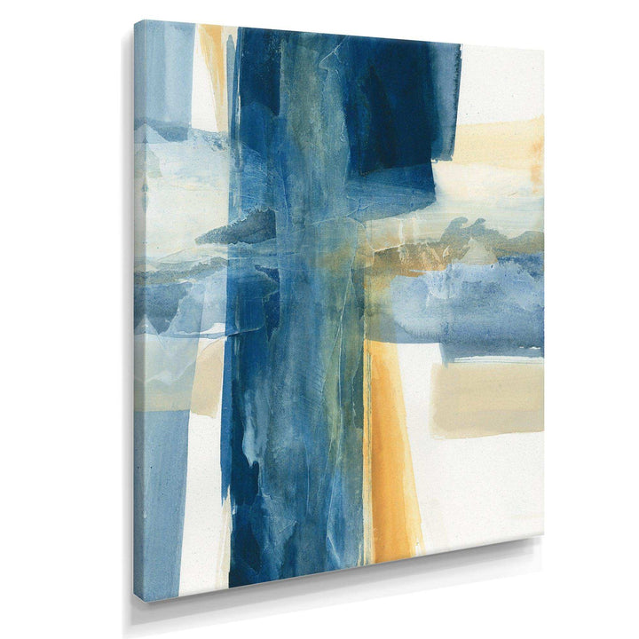 Indigo Panel VI - Modern Wall Art Prints