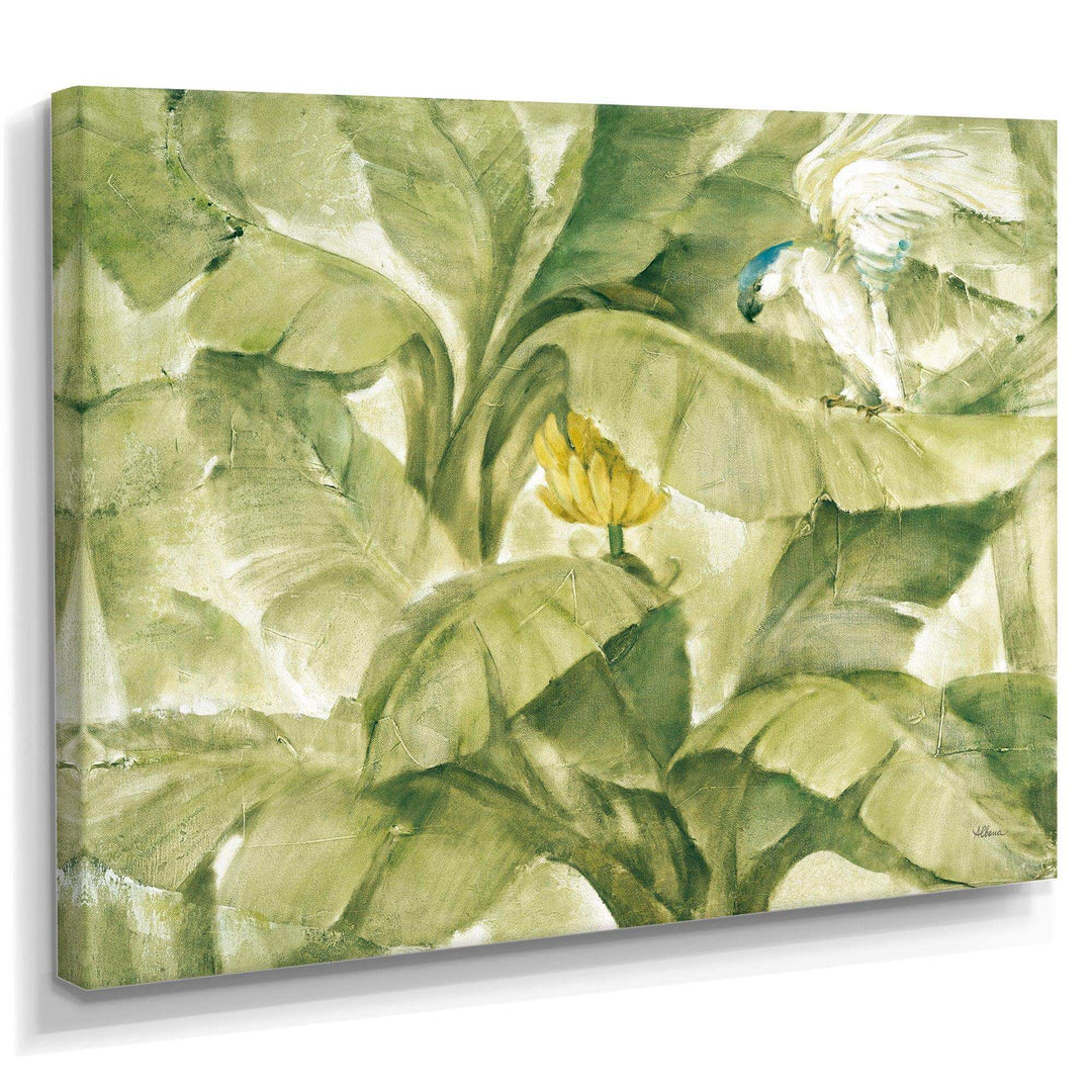 Tropical Canopy II Green - Farmhouse Living Room Wall Decor