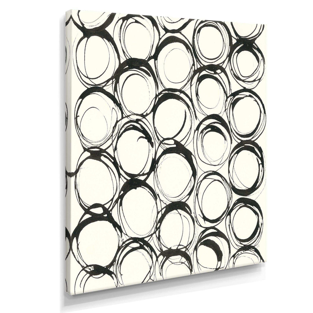 minimalist black and white II - Mid-Century Modern Bedroom Wall Art