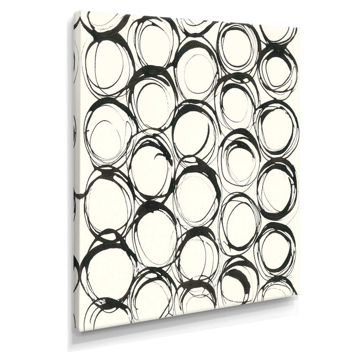 minimalist black and white II - Mid-Century Modern Bedroom Wall Art