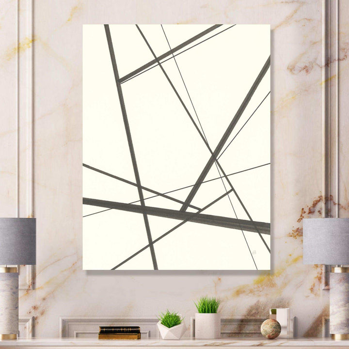 minimalist black and white IV - Mid-Century Modern Wall Art Prints
