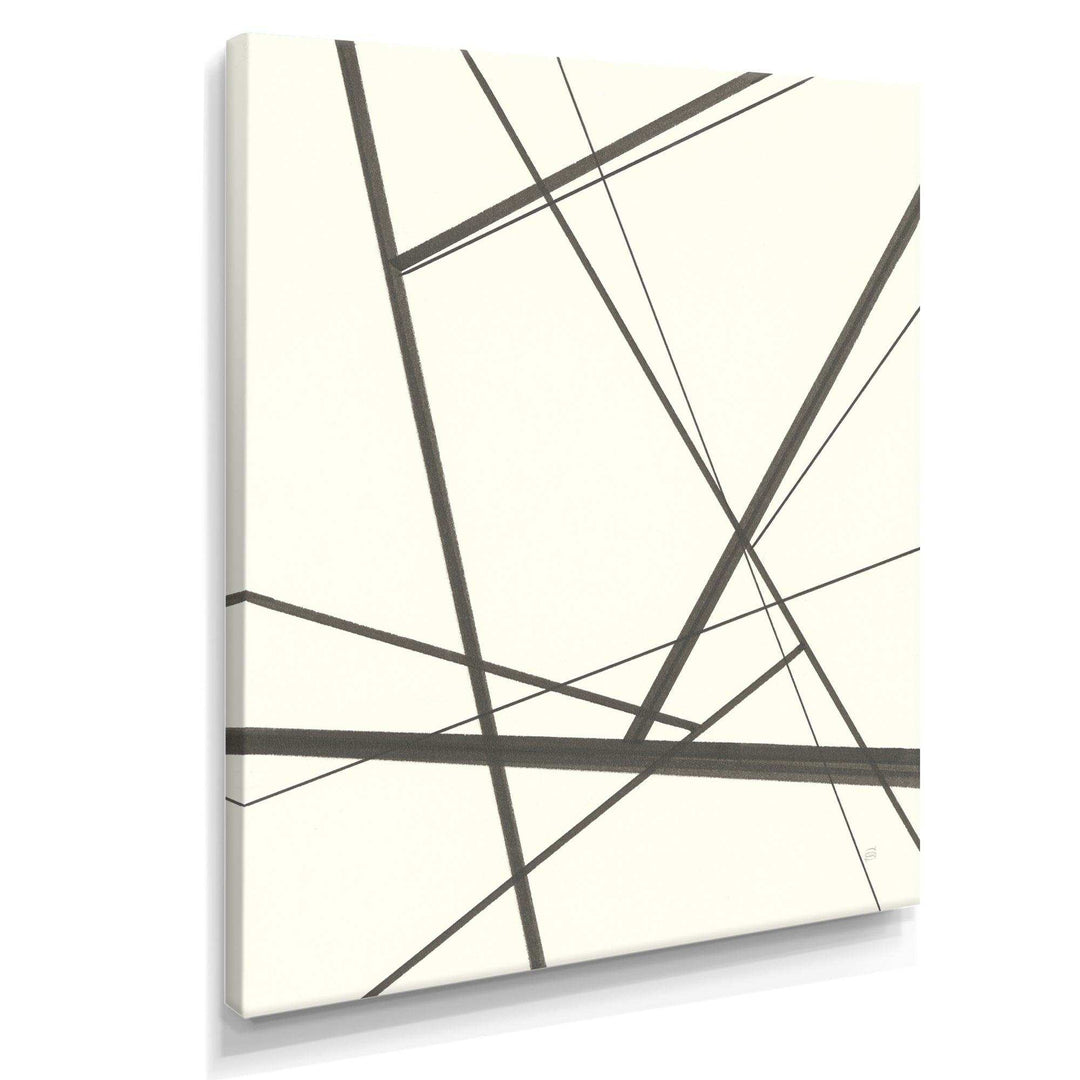 minimalist black and white IV - Mid-Century Modern Wall Art Prints