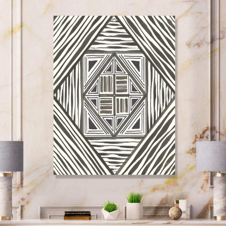 Minimalist Graphics II - Mid-Century Modern Canvas Wall Art