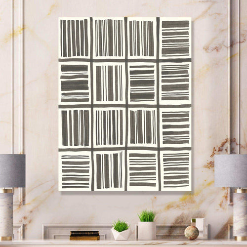 Minimalist Graphics I - Mid-Century Modern Canvas Wall Art