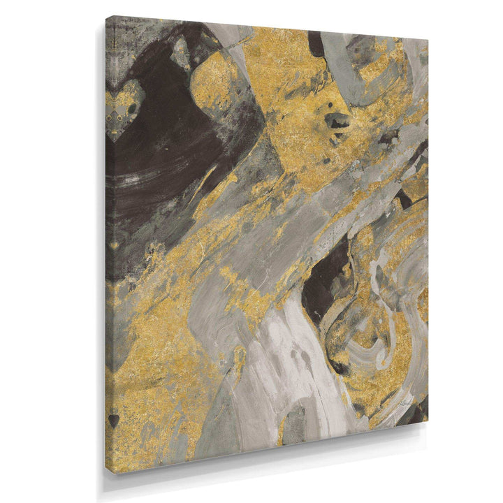 Marble Gold and Black - Modern Wall Art Prints