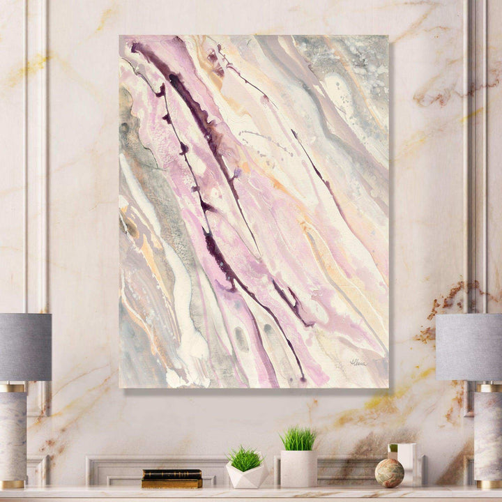 Shaby Pink Marble - Shabby Chic Living Room Wall Decor