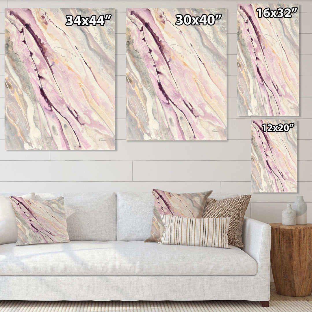 Shaby Pink Marble - Shabby Chic Living Room Wall Decor