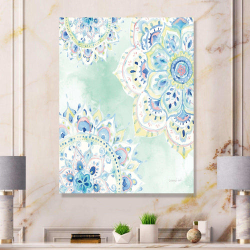 Watercolor mandalas IV - Farmhouse Canvas Wall Art