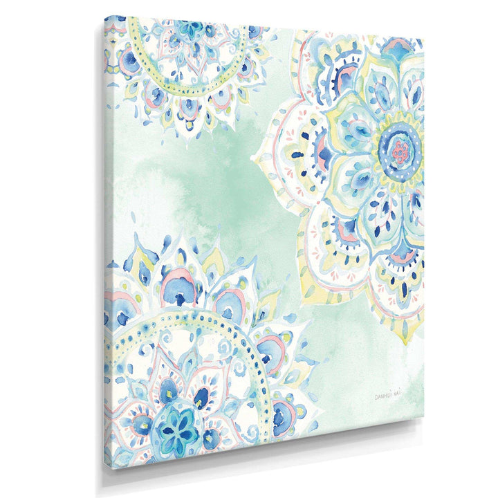 Watercolor mandalas IV - Farmhouse Canvas Wall Art
