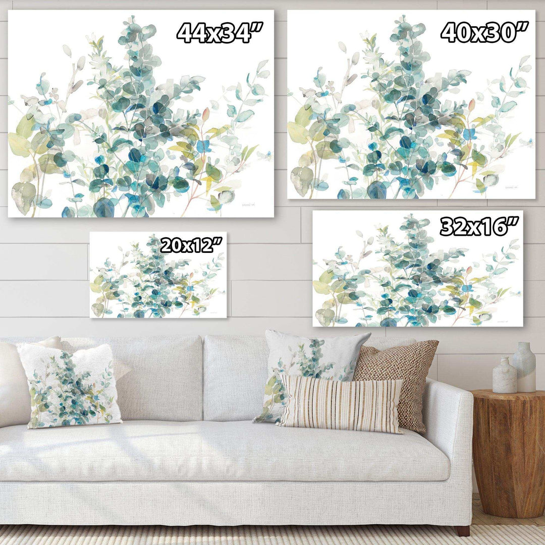Eucalyptus Natural Element - Traditional Living Room Wall Decor