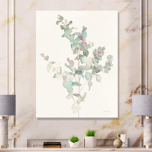 Eucalyptus leaves II - Traditional Bedroom Wall Art