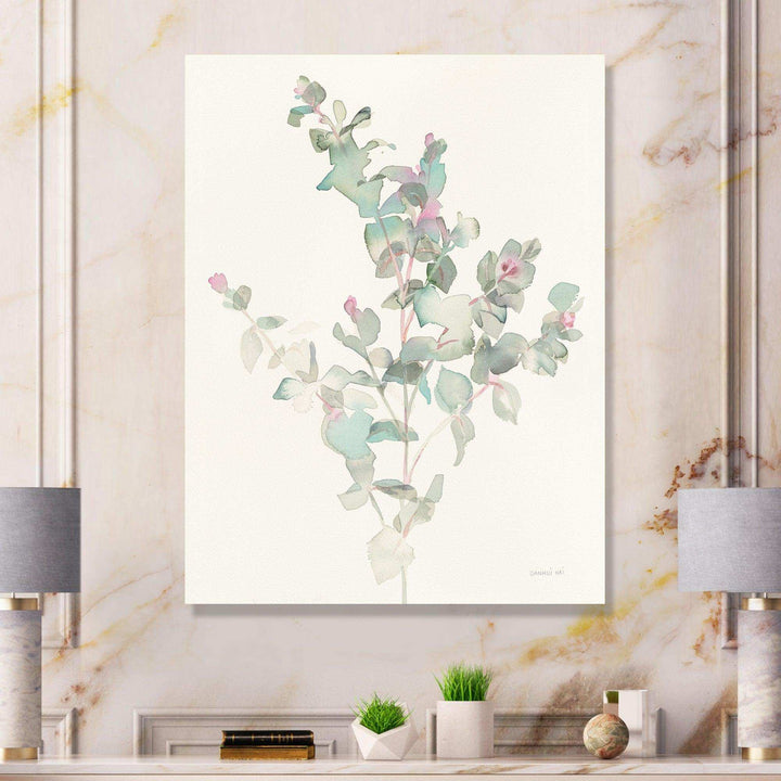 Eucalyptus leaves II - Traditional Bedroom Wall Art