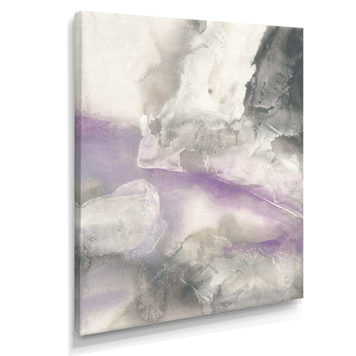 Watercolor Minimal Purple Tones I - Farmhouse Canvas Wall Art