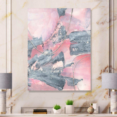 Durty Shabby Pink Blush III - Shabby Chic Wall Art Prints