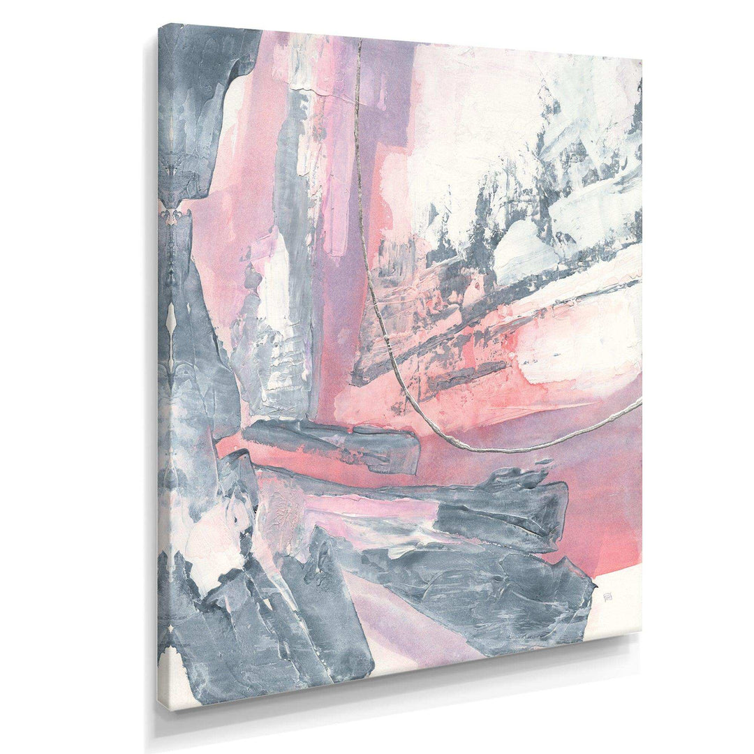 Durty Shabby Pink Blush I - Shabby Chic Bedroom Wall Art
