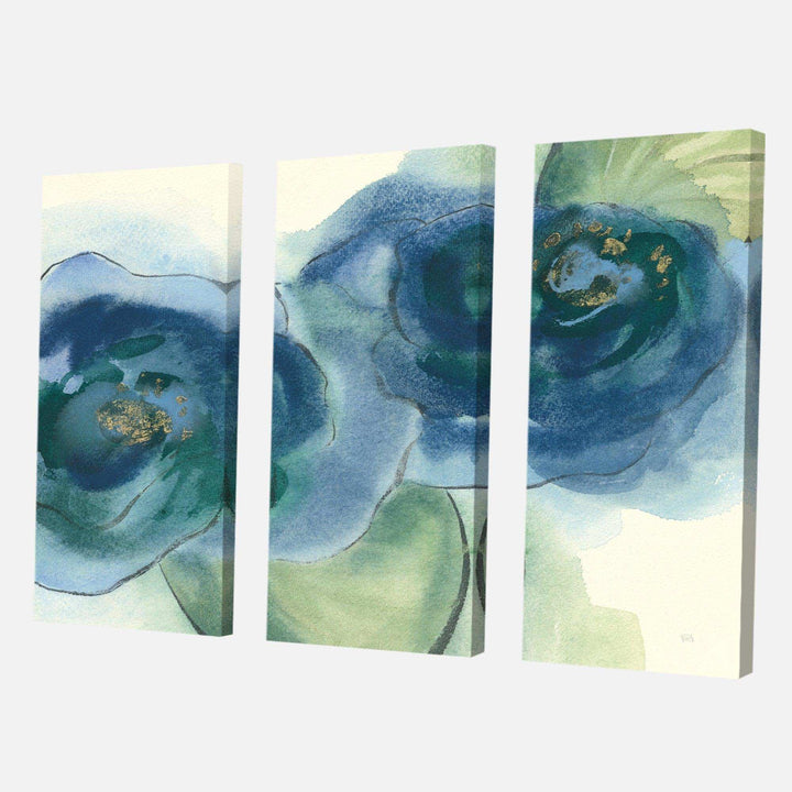 Ocean Mineral Waves - Beach Multi-Panels Wall Art 3 Prints