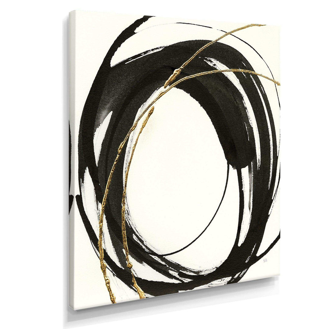 Gold Glamour Circle I - Posh &amp; Luxe Wall Art Prints