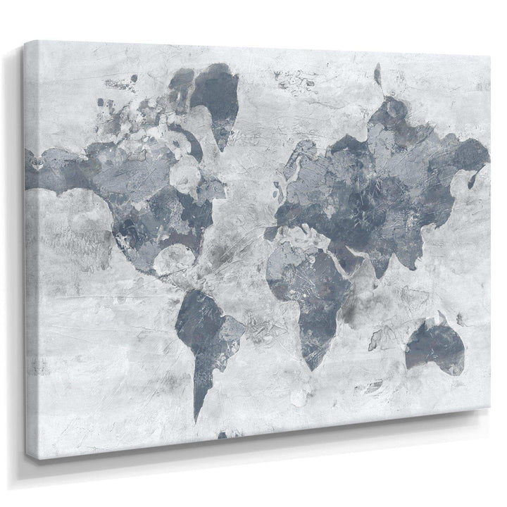 Golden Grey World Neutral - Traditional Wall Art Prints
