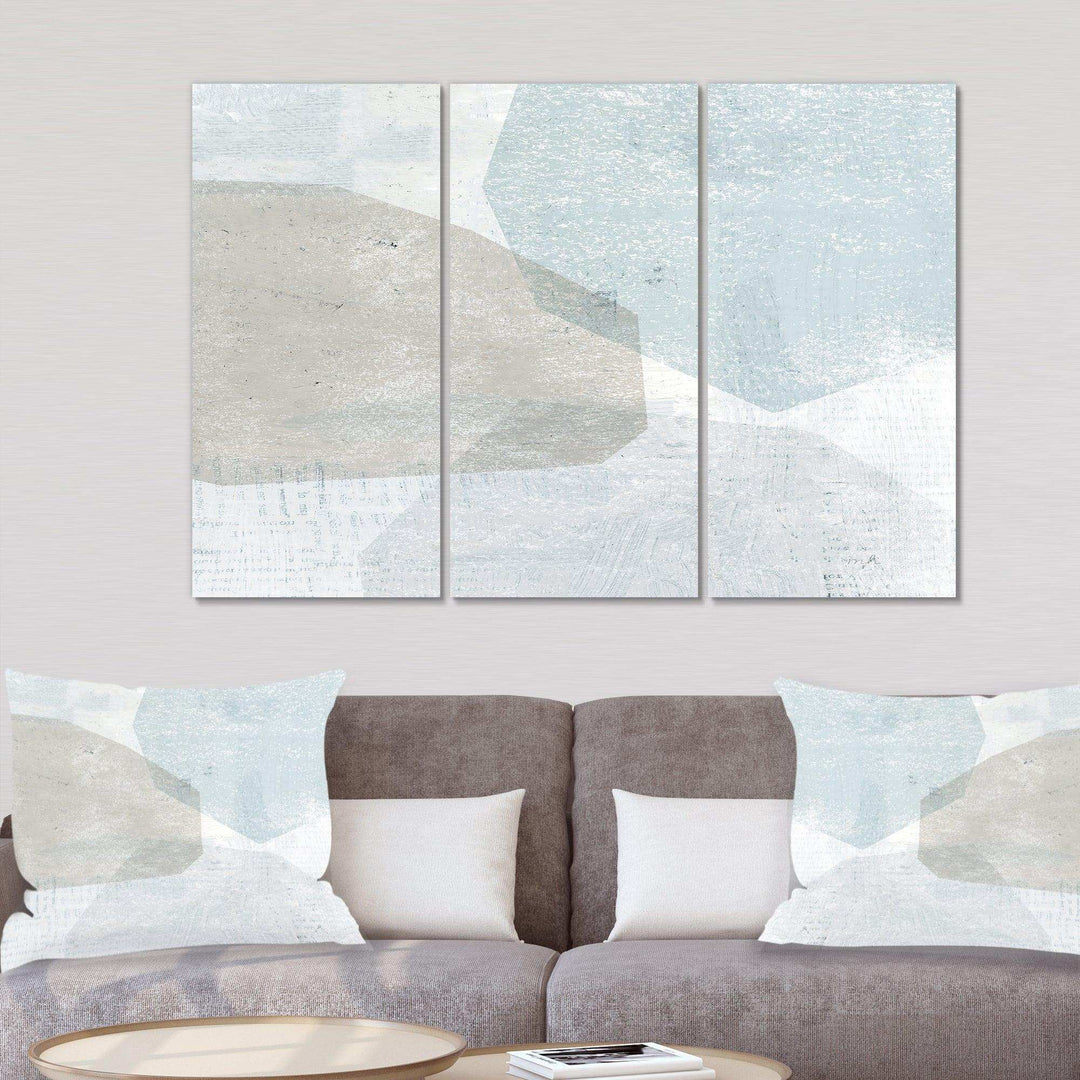 Golden Birch Forest I - Landscapes Multi-Panels Wall Art 3 Prints